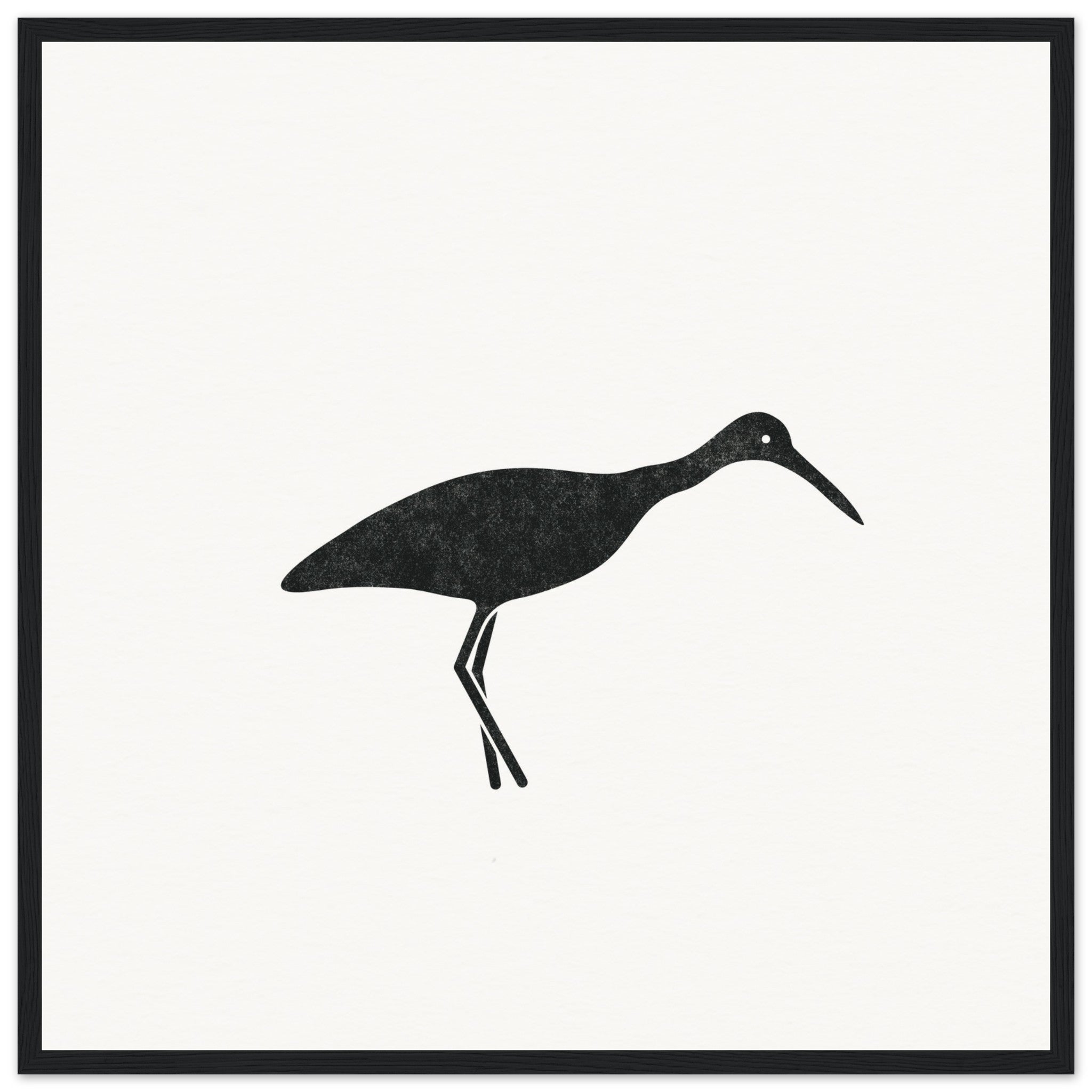 Limpkin II [framed print] - Minimalist Art - Barbara Gomes Arts