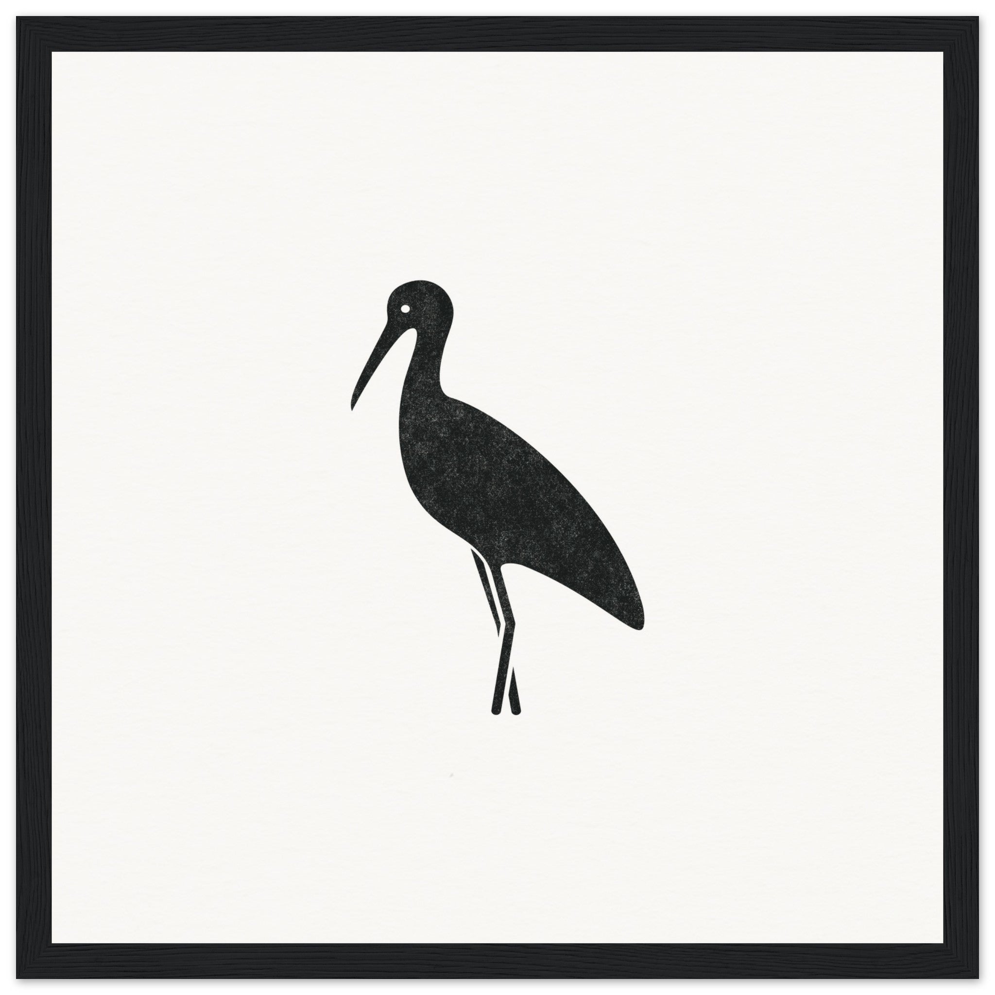 Limpkin I [framed print] - Minimalist Art - Barbara Gomes Arts