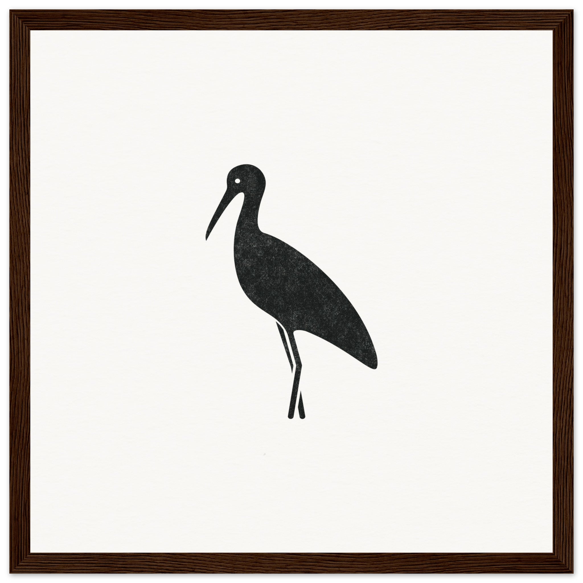 Limpkin I [framed print] - Minimalist Art - Barbara Gomes Arts