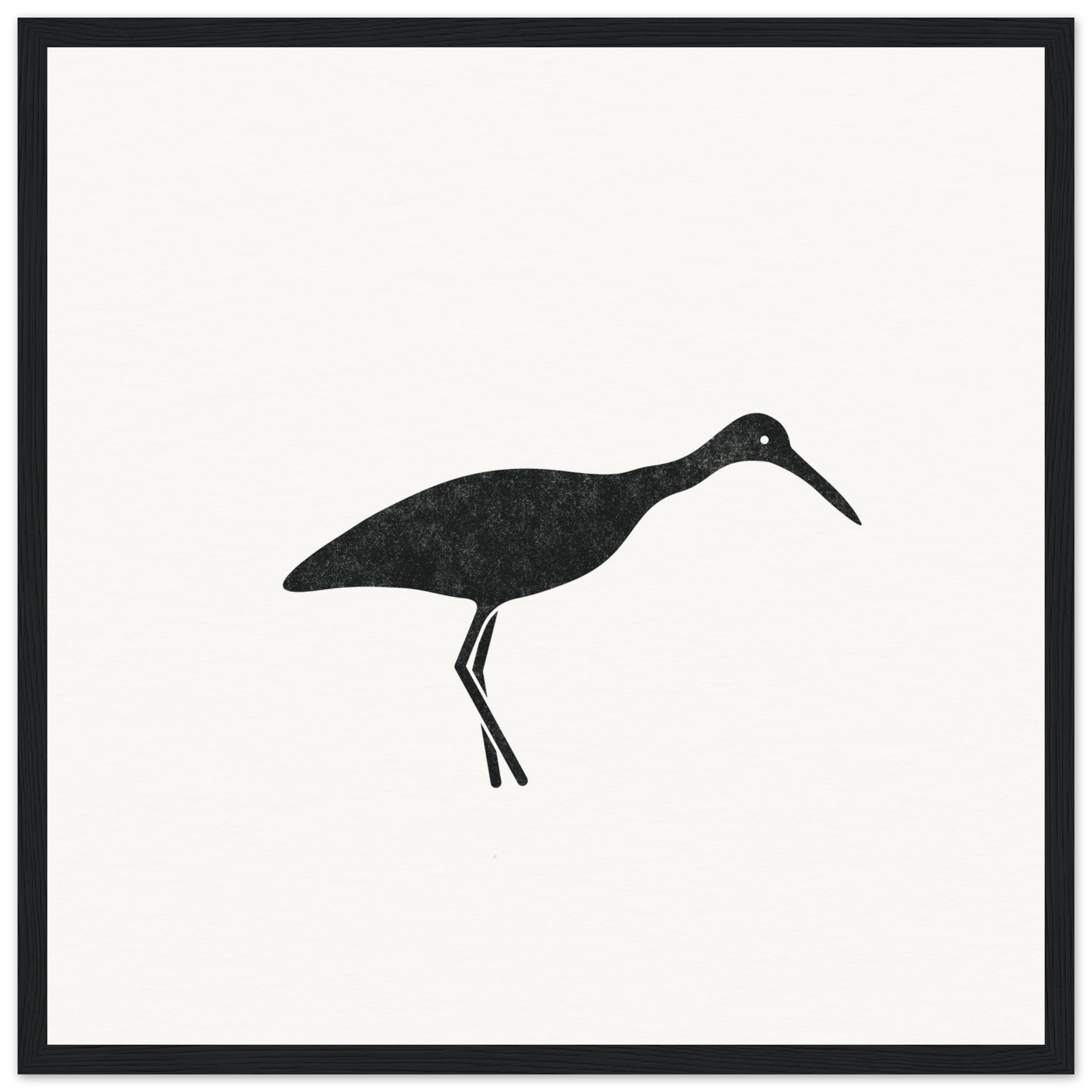 Limpkin II [framed print] - Minimalist Art - Barbara Gomes Arts