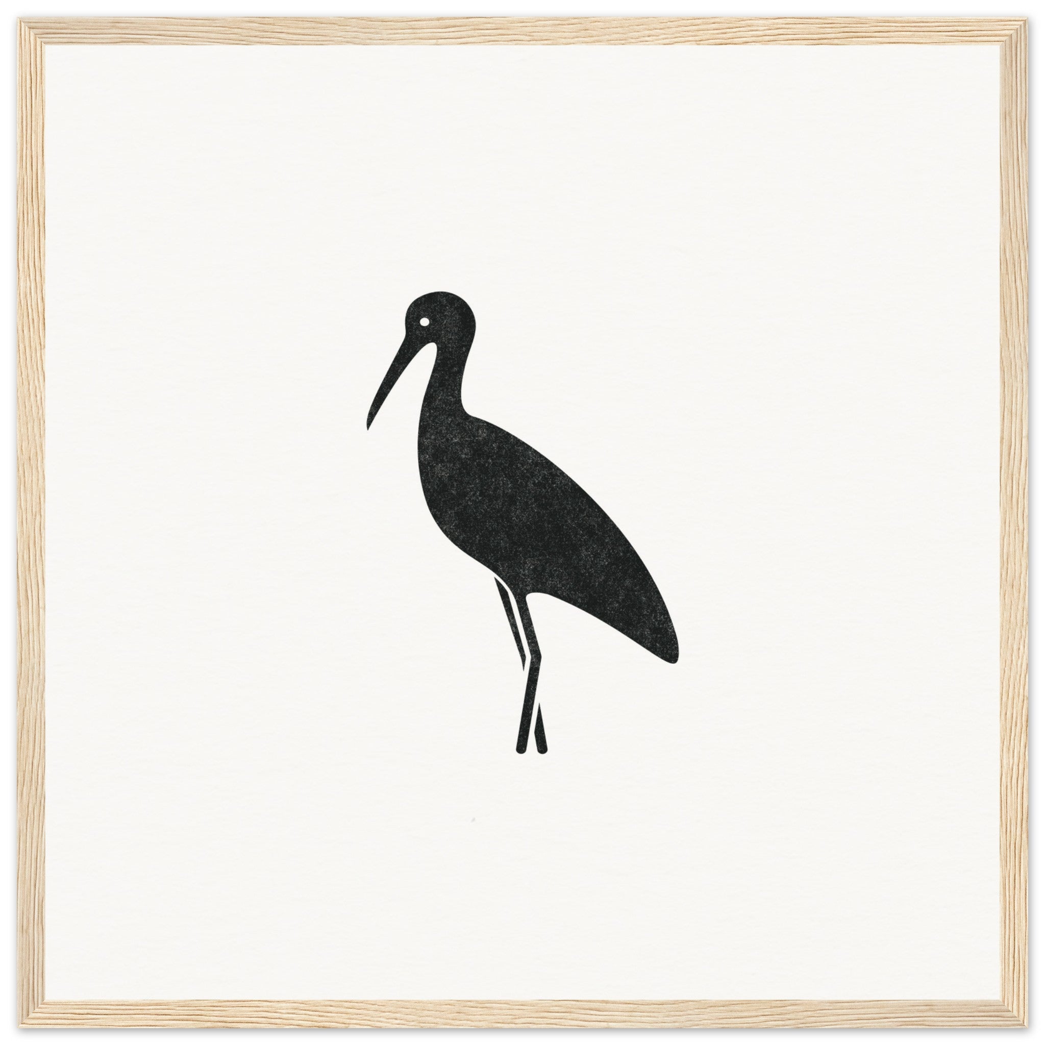 Limpkin I [framed print] - Minimalist Art - Barbara Gomes Arts