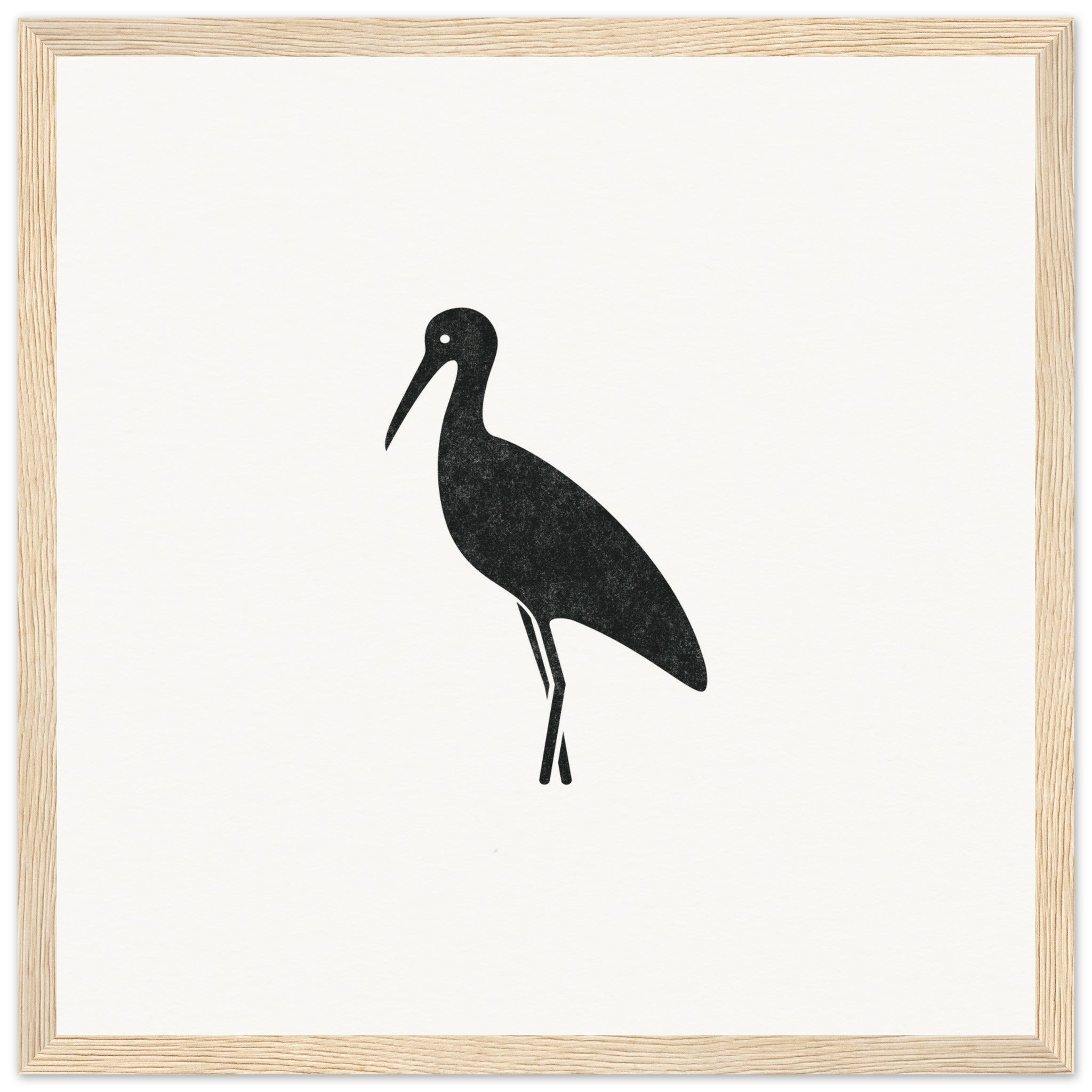Limpkin I [framed print] - Minimalist Art - Barbara Gomes Arts