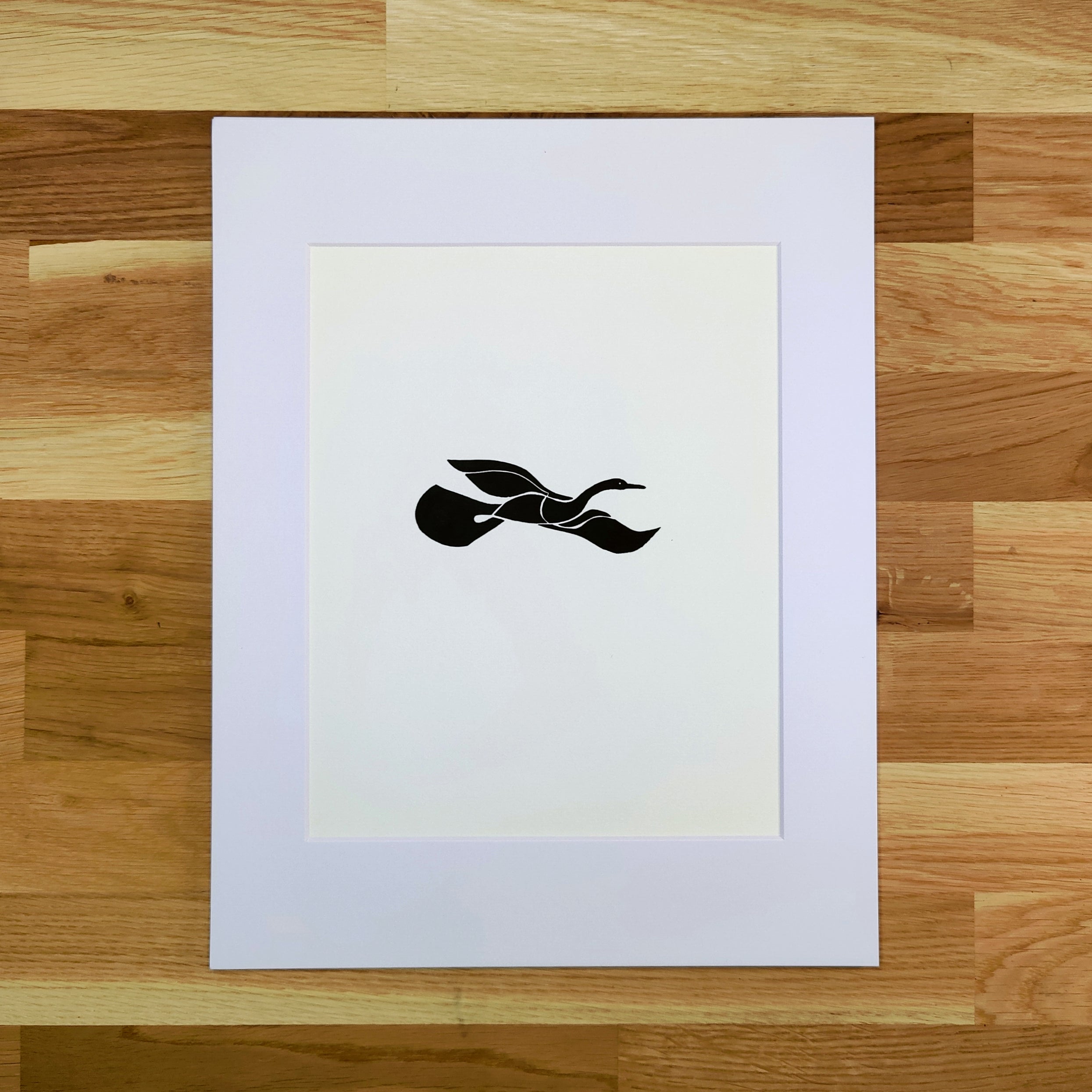 Anhinga in Glide   Barbara Gomes Arts