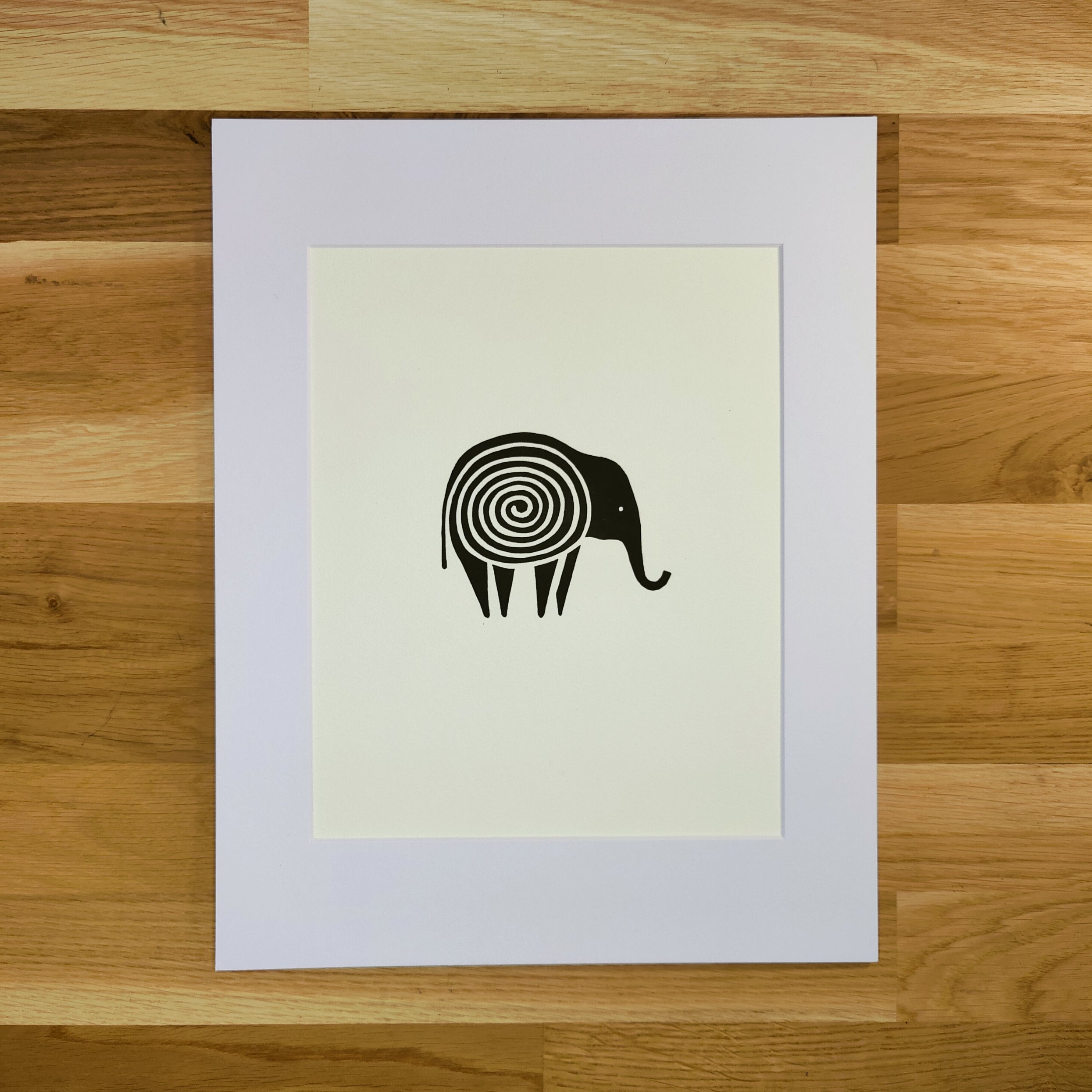 Coiled Elephant   Barbara Gomes Arts
