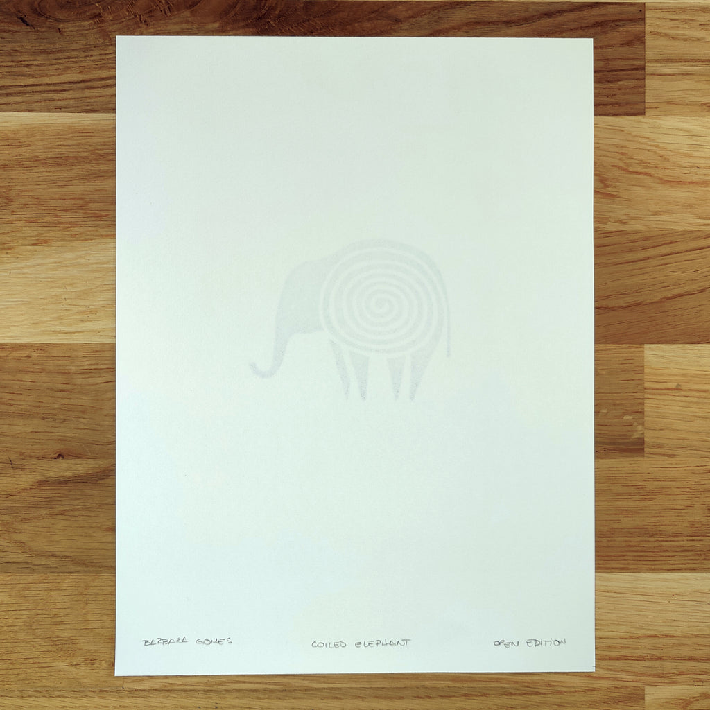 Coiled Elephant   Barbara Gomes Arts