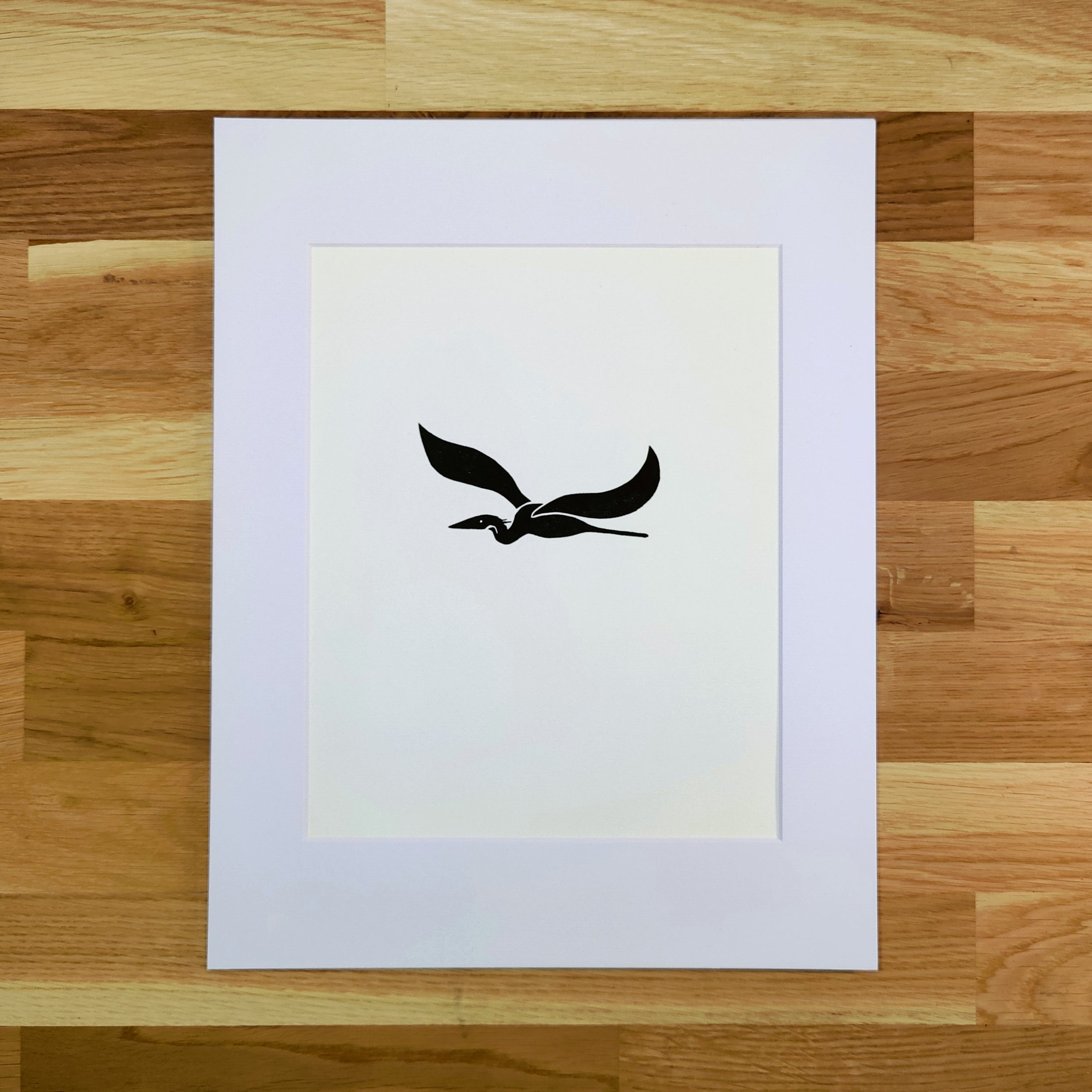 Blue Heron in Flight   Barbara Gomes Arts