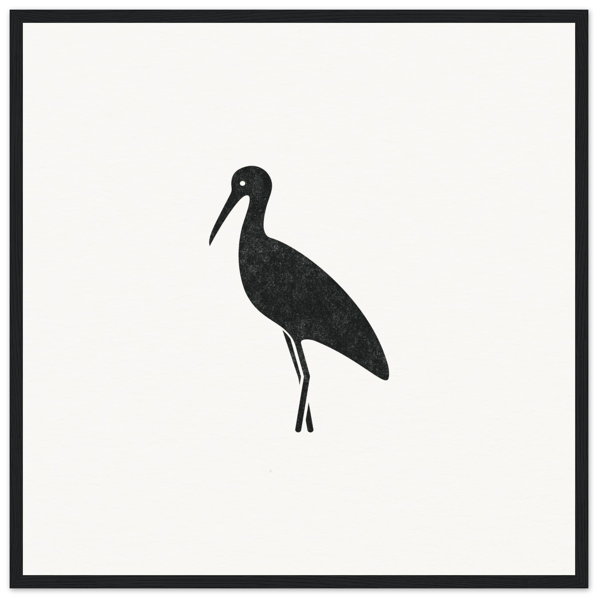 Limpkin I [framed print] - Minimalist Art - Barbara Gomes Arts