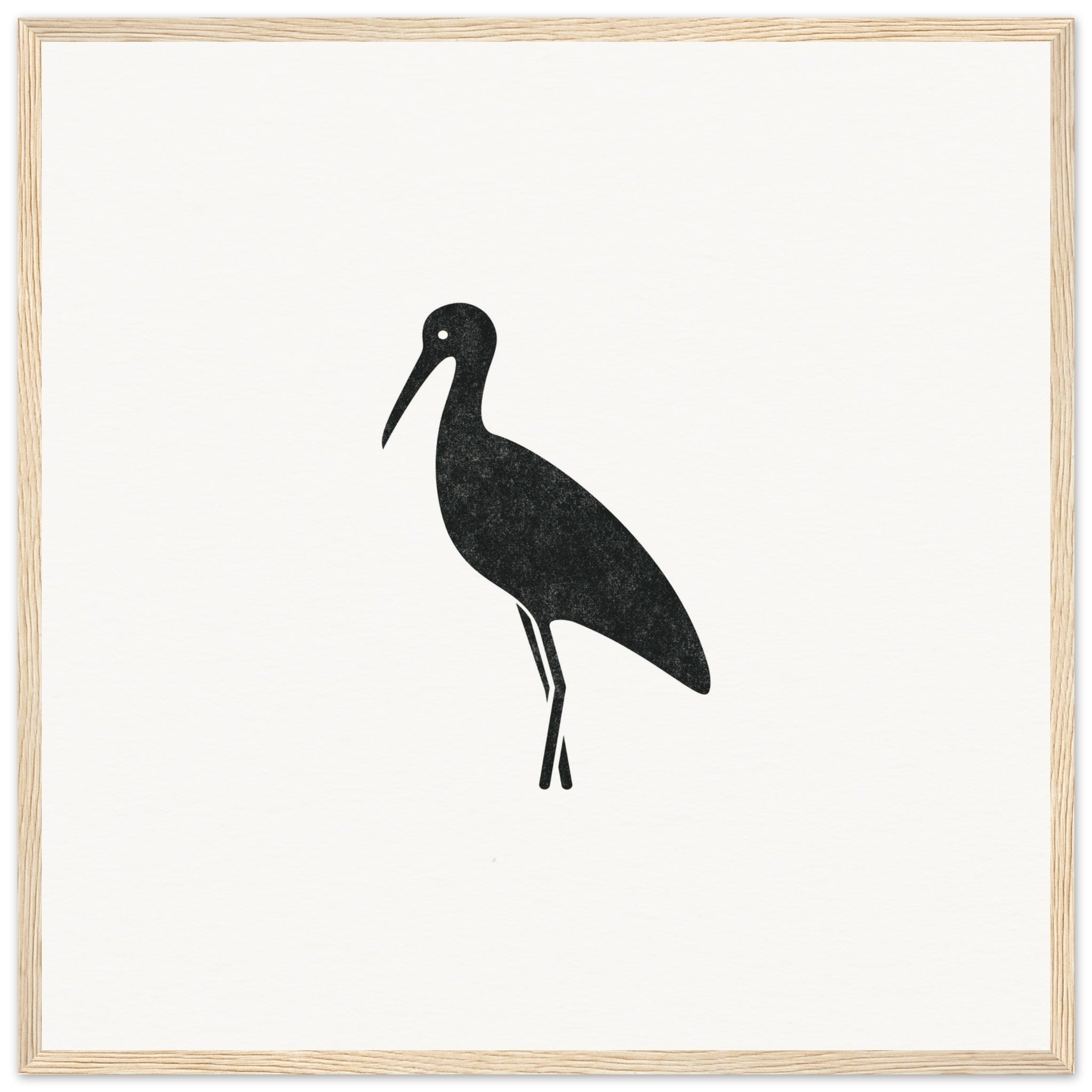 Limpkin I [framed print] - Minimalist Art - Barbara Gomes Arts